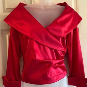 METAPHOR Beautiful Classy Holiday Blouse